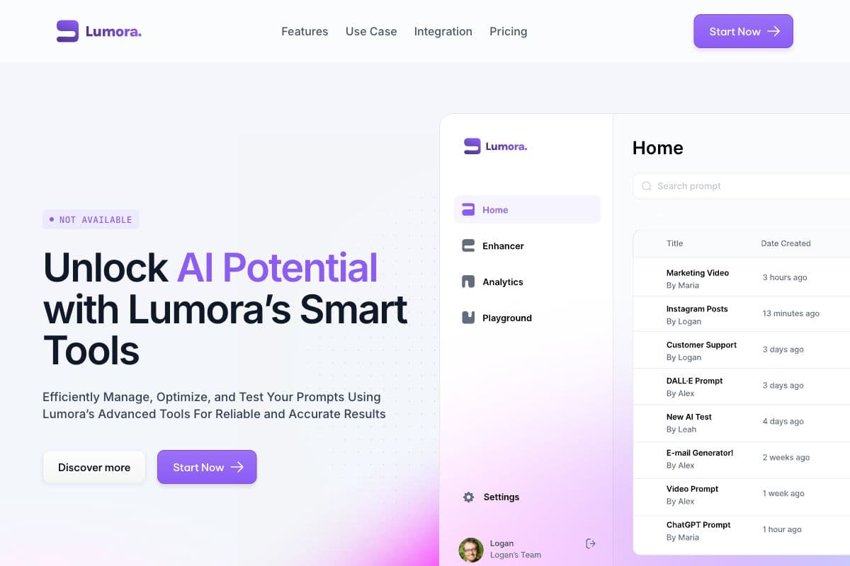 Unlock AI Potential with Lumora’s Smart Tools