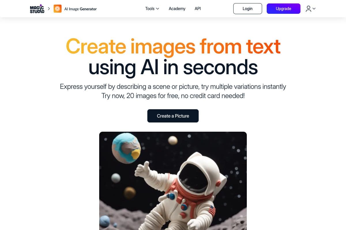 Magic Studio: AI-Powered Image Creation and Editing