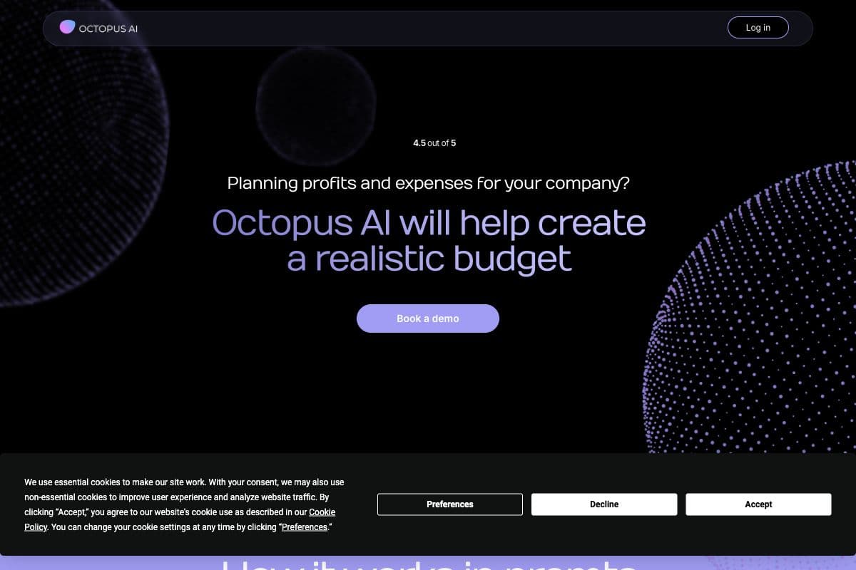 Octopus AI: AI-powered Financial Planning Tool