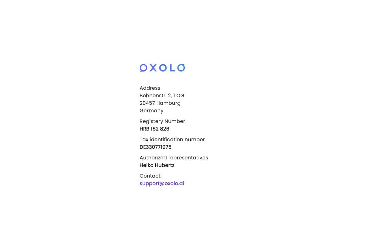 Oxolo - AI-Powered Customer Support