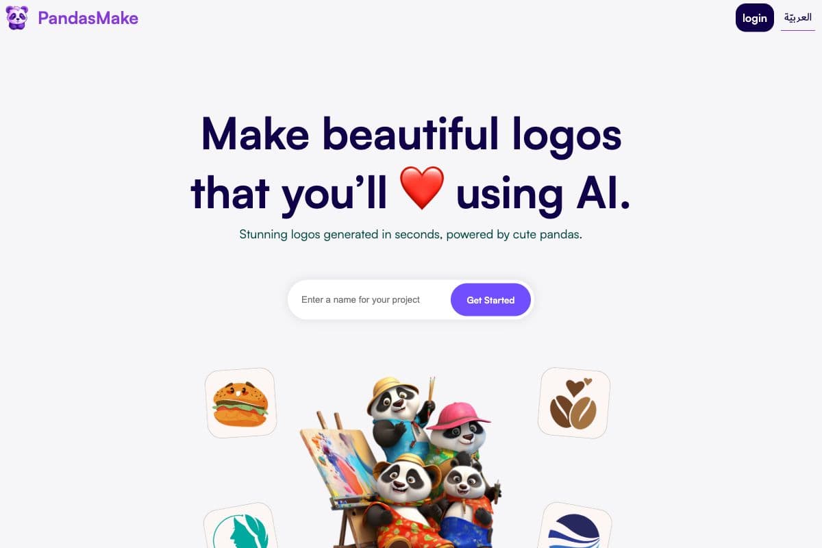 PandasMake: AI-Powered Logo Creation Tool