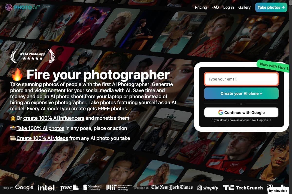 Photo AI - AI-Driven Photorealistic Photography and Video Generation Tool