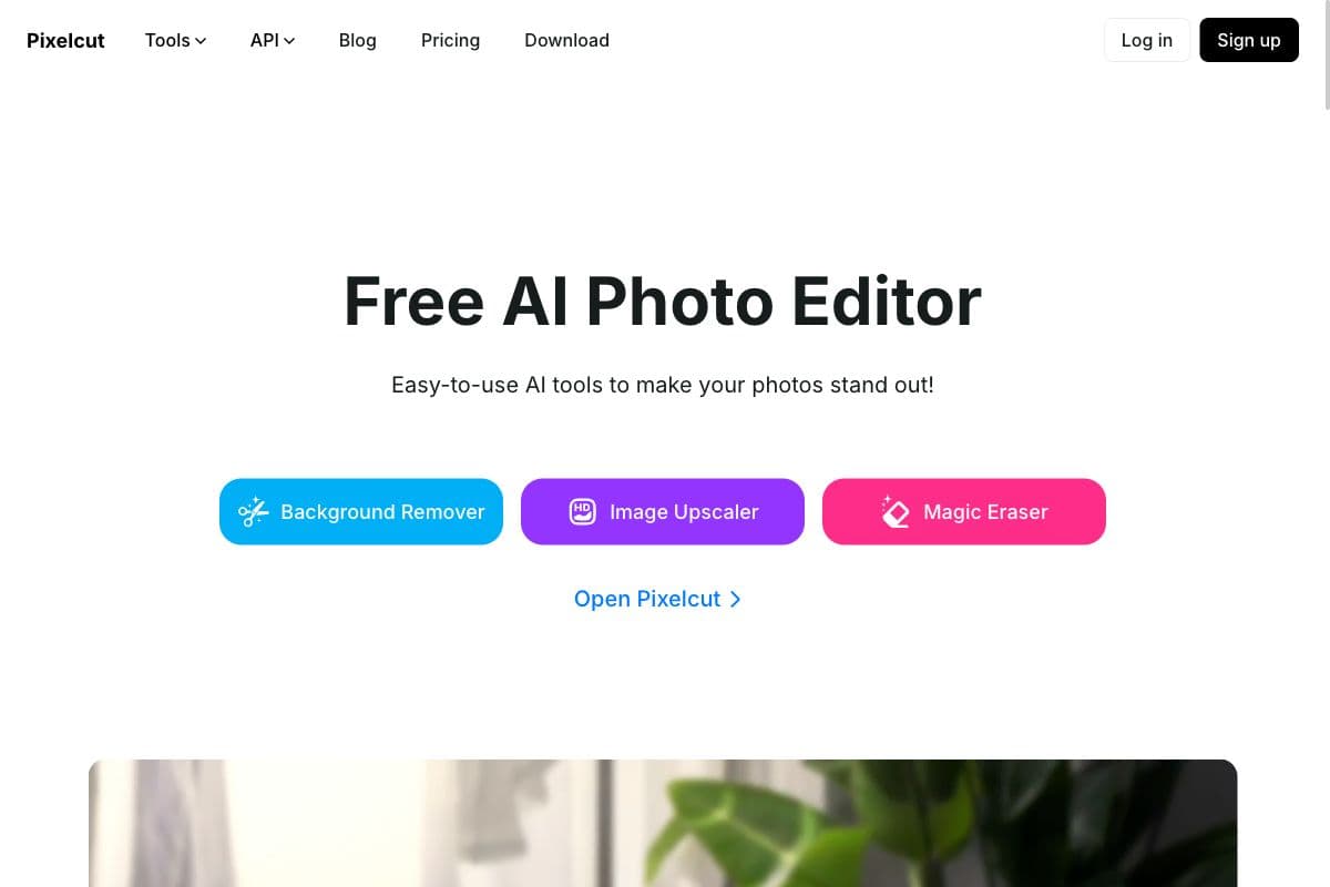 Pixelcut - Free AI Photo Editing Tool