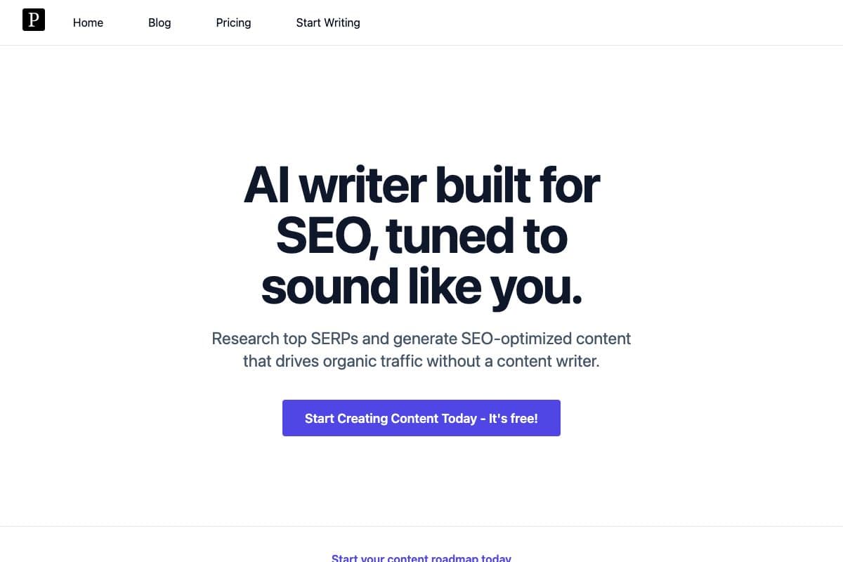 Platen.ai - AI SEO Content Creation Tool