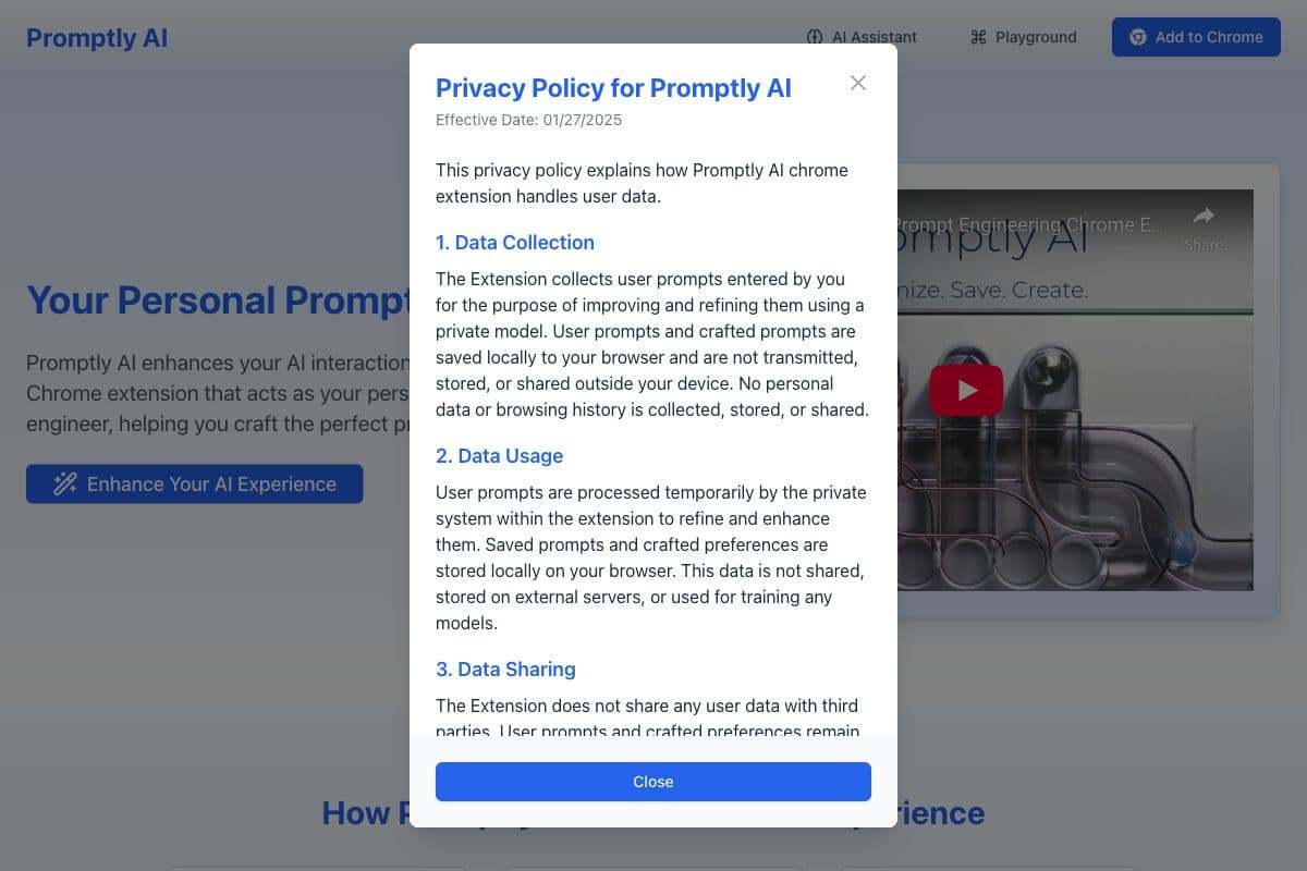 Promptly AI - Your Personal Prompt Engineer