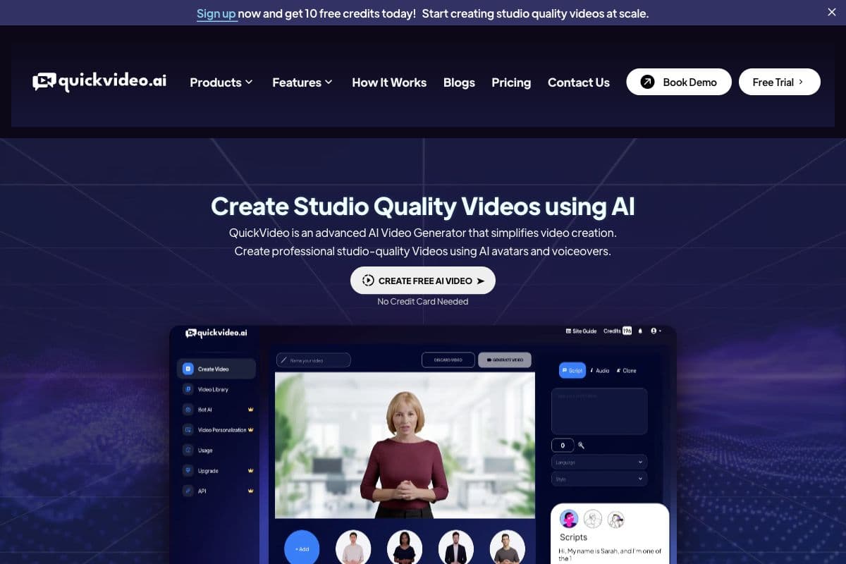 QuickVideo.ai - AI Video Generator