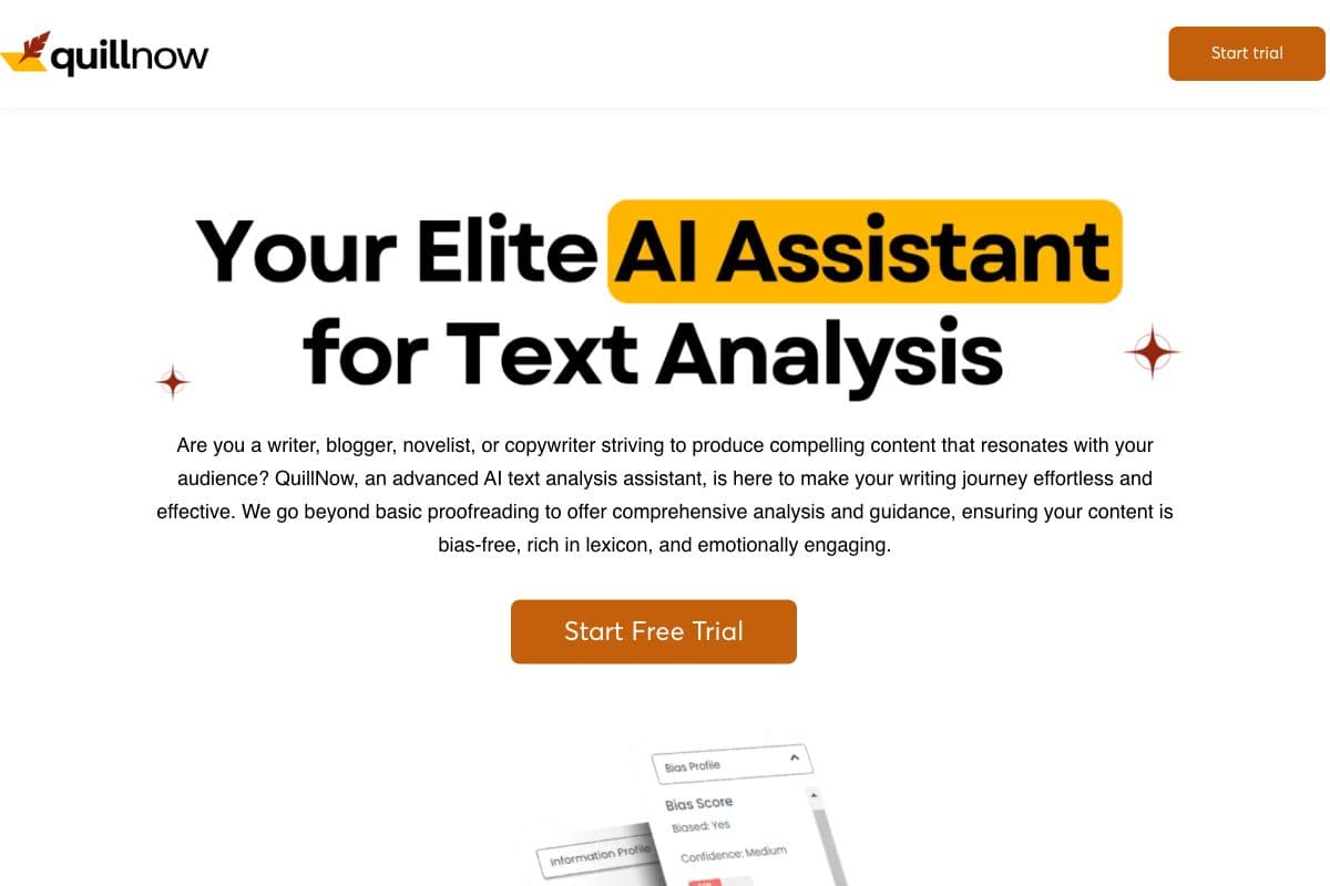 QuillNow: Advanced AI Writing Assistant