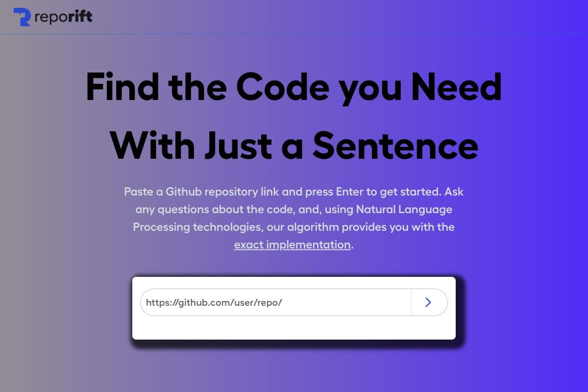 Code Finder: Natural Language Code Search