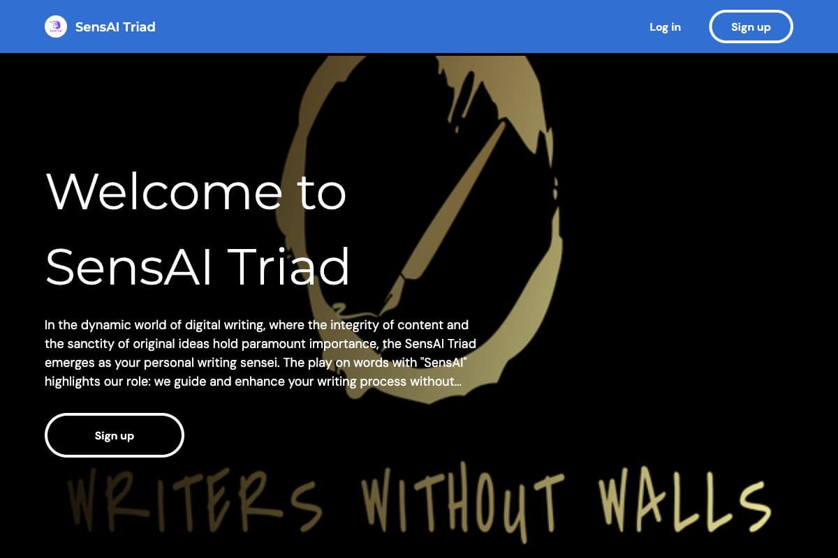 SensAI Triad: Your Personal Writing Coach