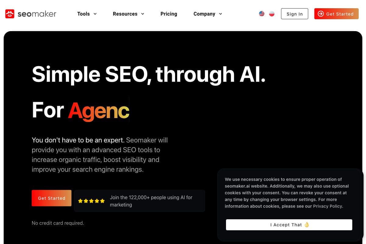 Seomaker - AI-Powered SEO and Marketing Tool