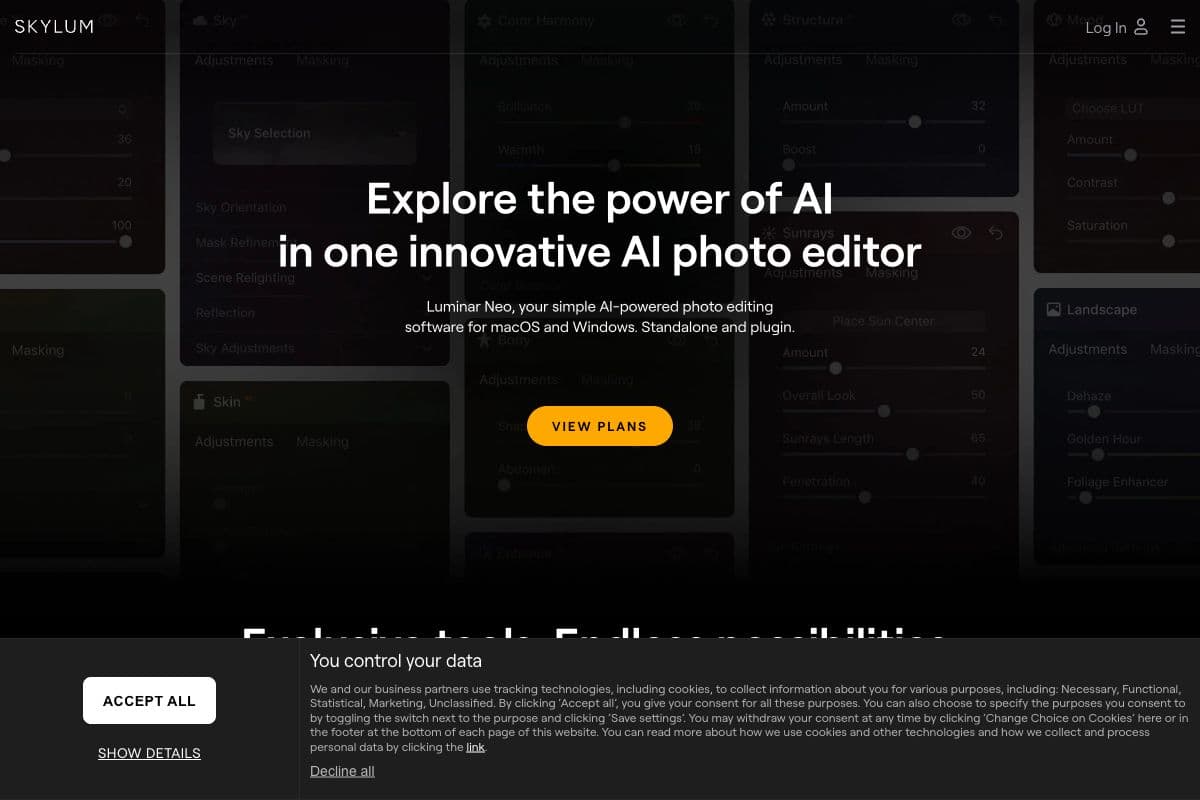 Explore Luminar Neo: AI-Powered Photo Editing Software