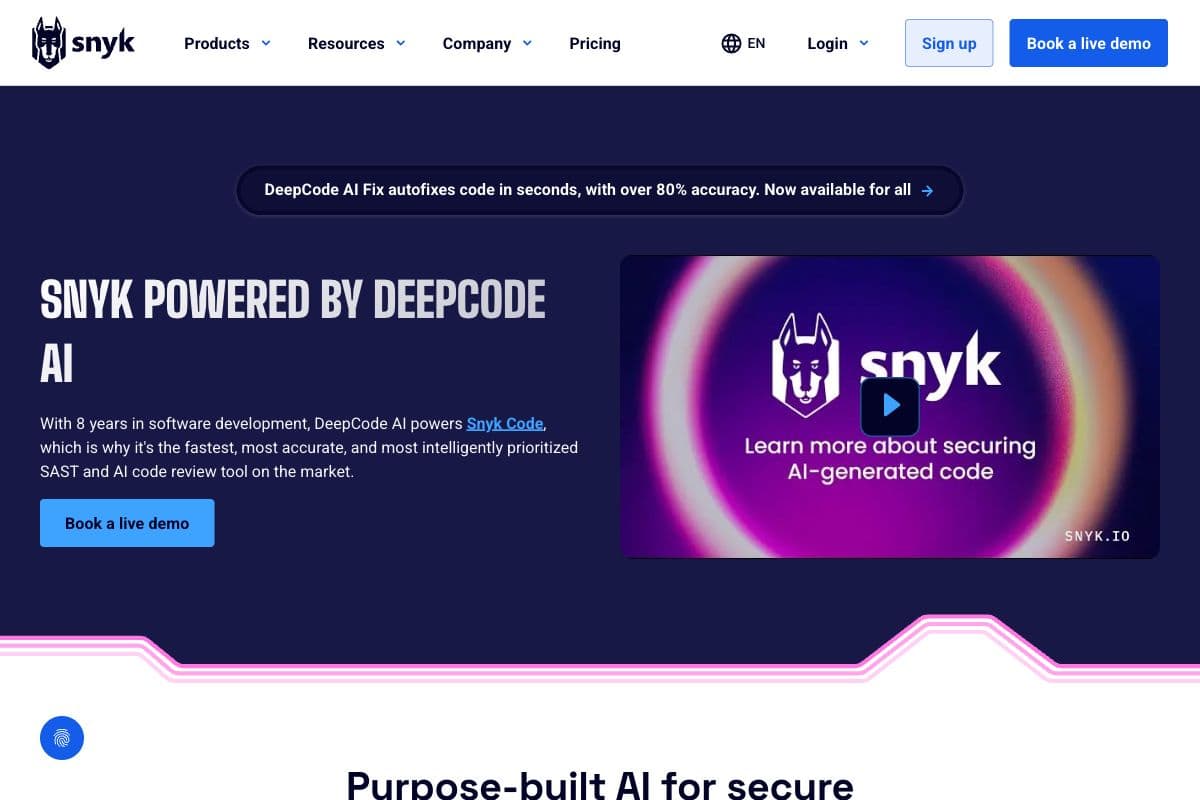 Snyk Code with DeepCode AI