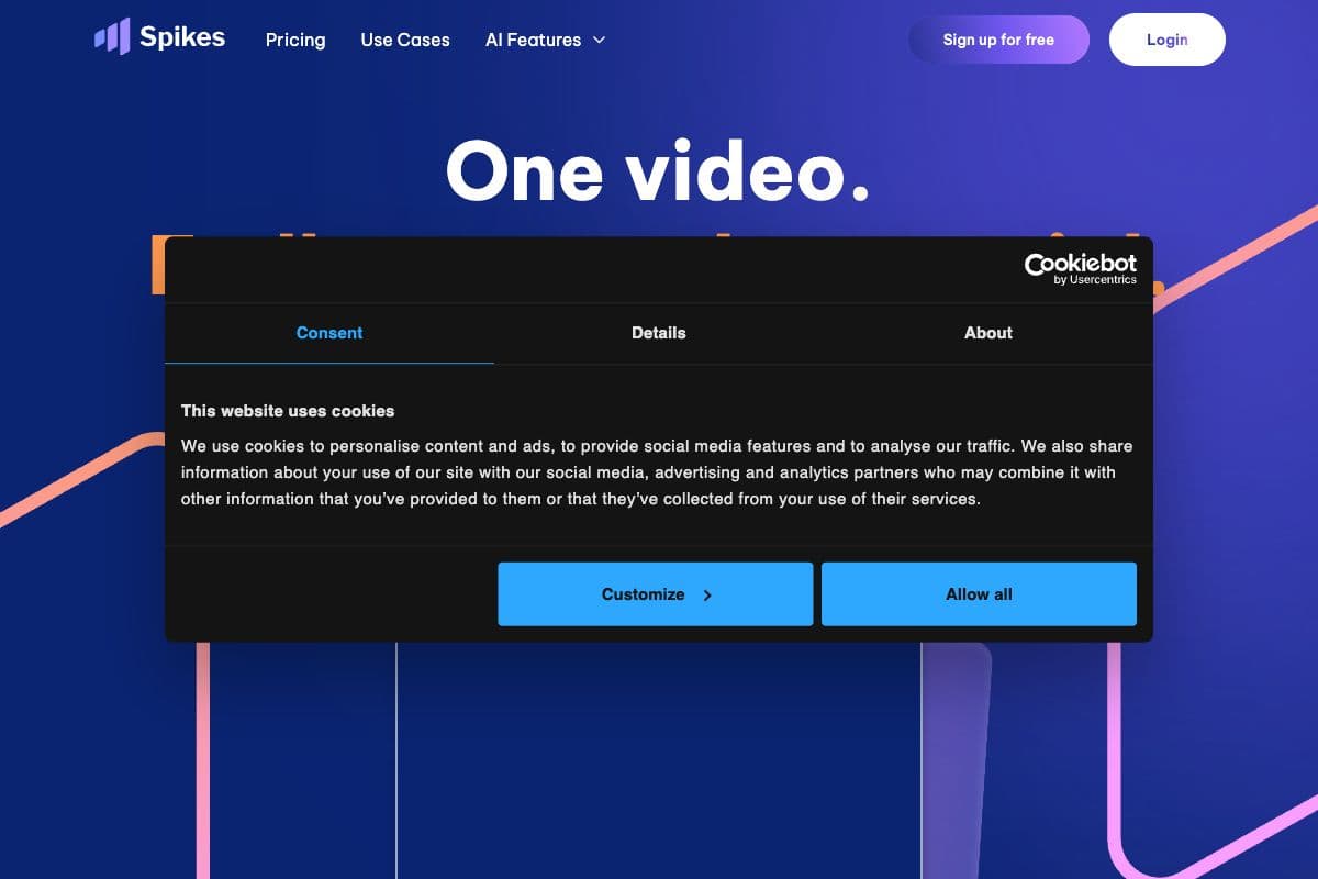 Spikes Studio: AI-Powered Video Editing Software