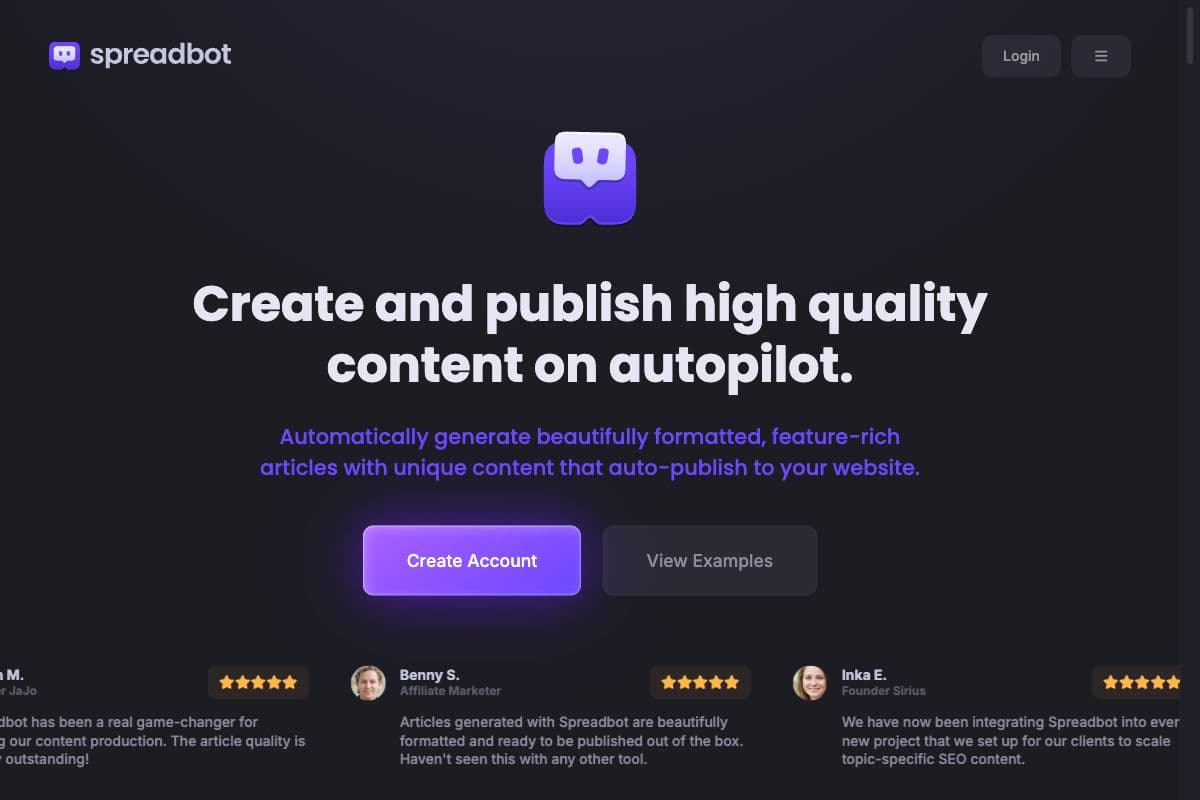 Spreadbot: Automated AI Content Generation and Publishing