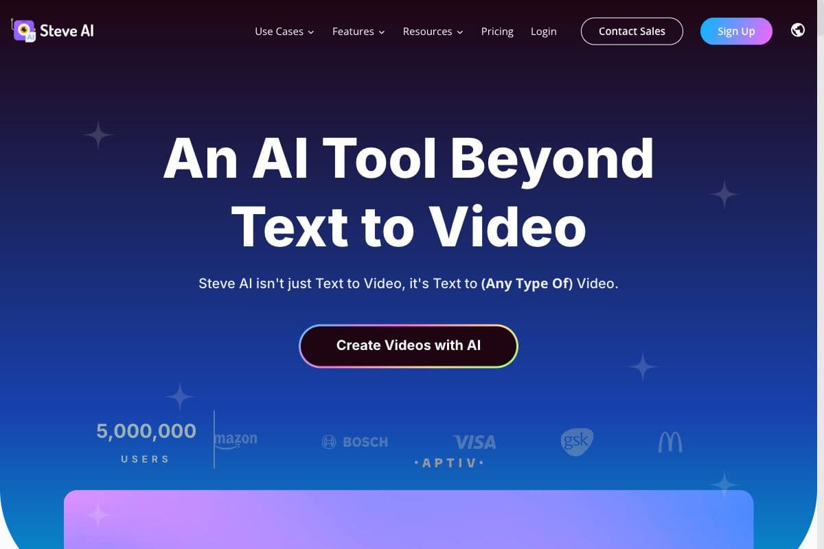 Steve AI - The AI Video Generator