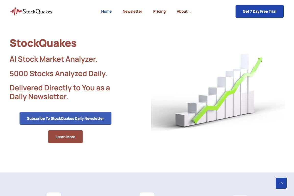 StockQuakes - AI Stock Market Analyzer