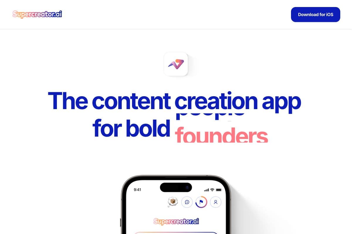 Supercreator.ai - Content Creation App