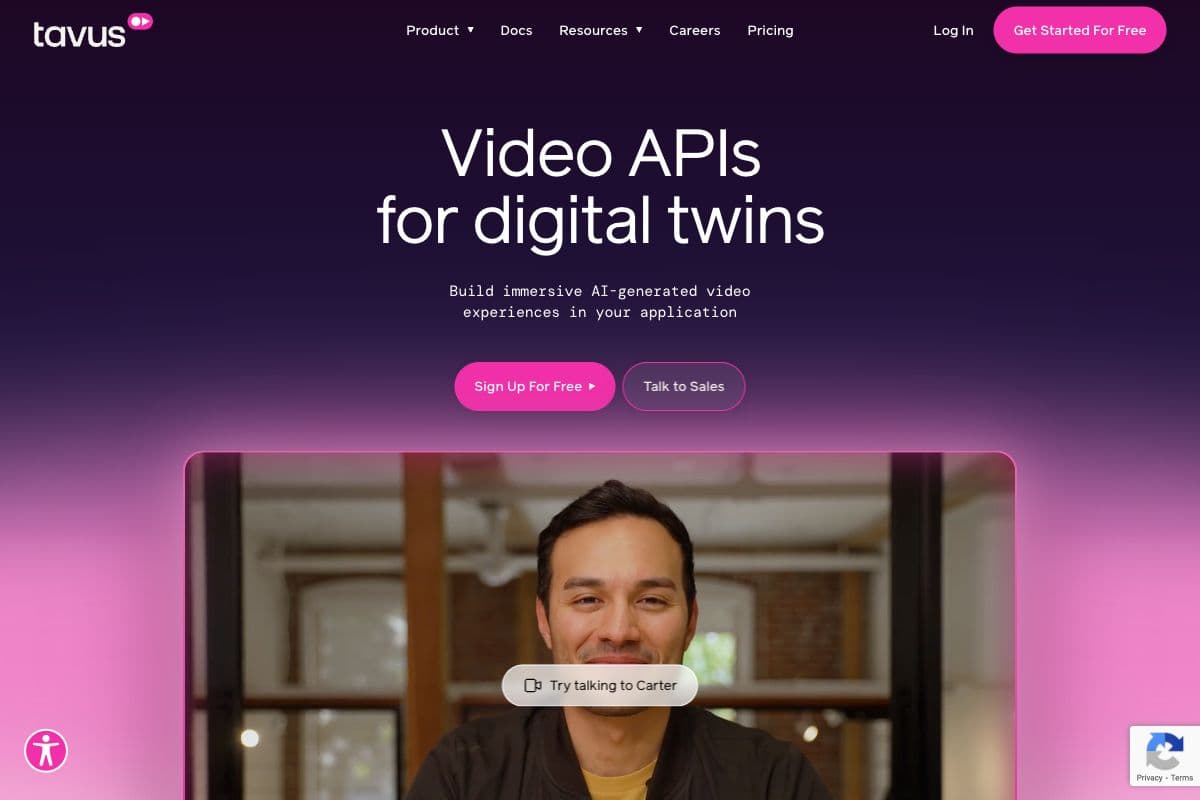 Tavus - AI Video Generation for Digital Twins