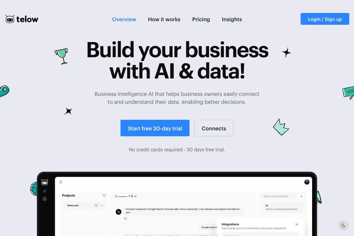 Telow: AI-Powered Business Intelligence Platform