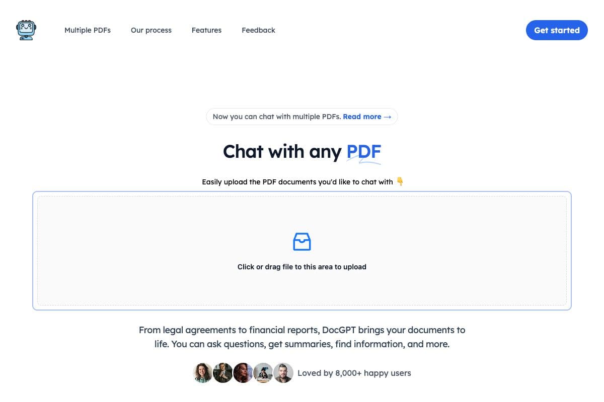 DocGPT: Interactive PDF Conversations