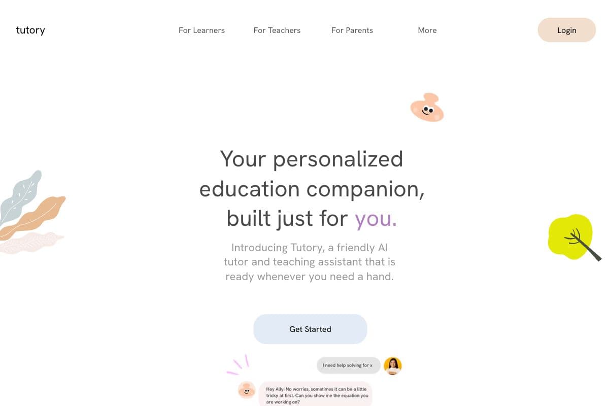 Tutory - Your Personalized Education Companion