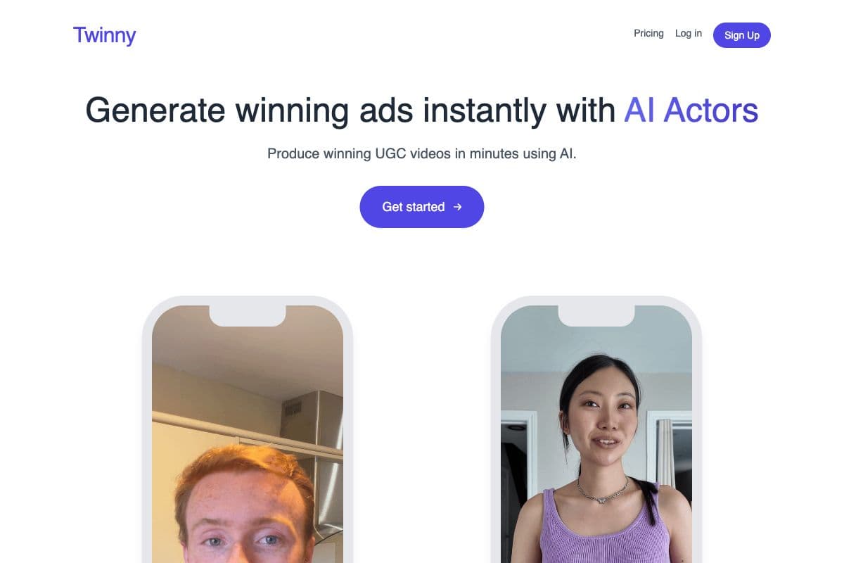 Twinny: AI-Powered Video Ad Generation