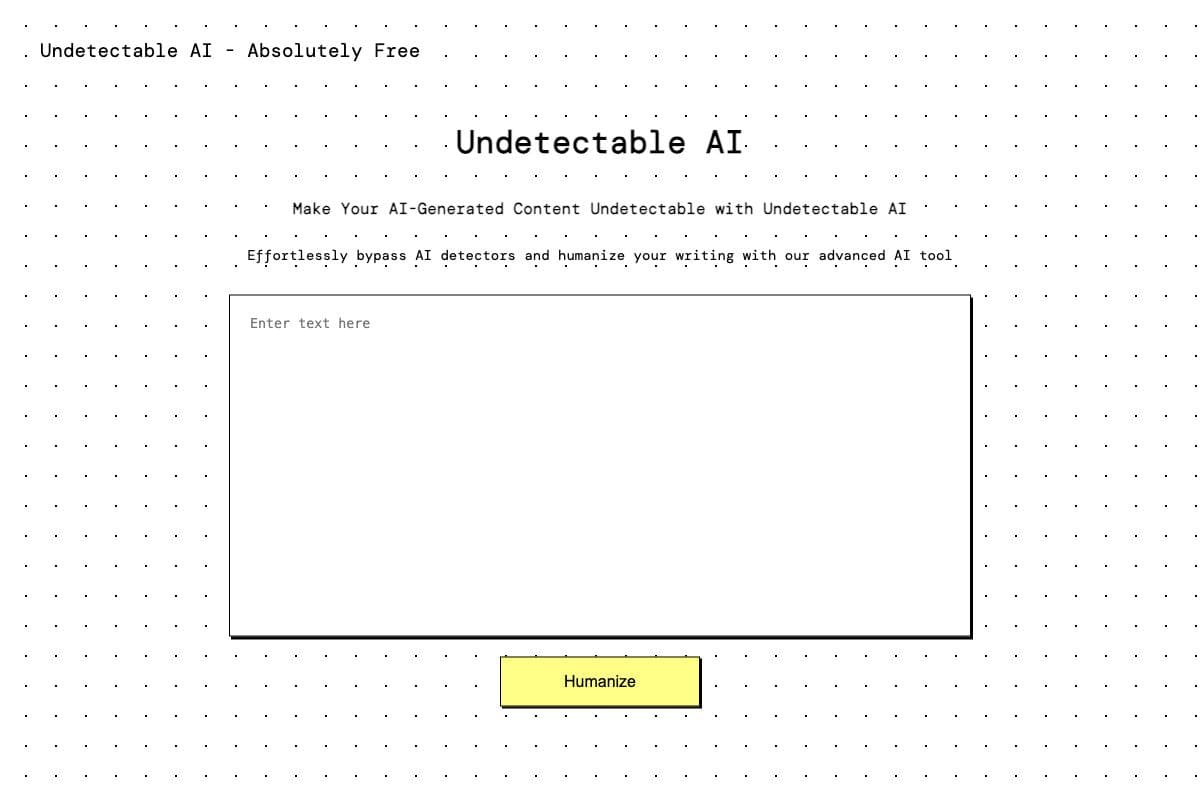 Undetectable AI - Absolutely Free