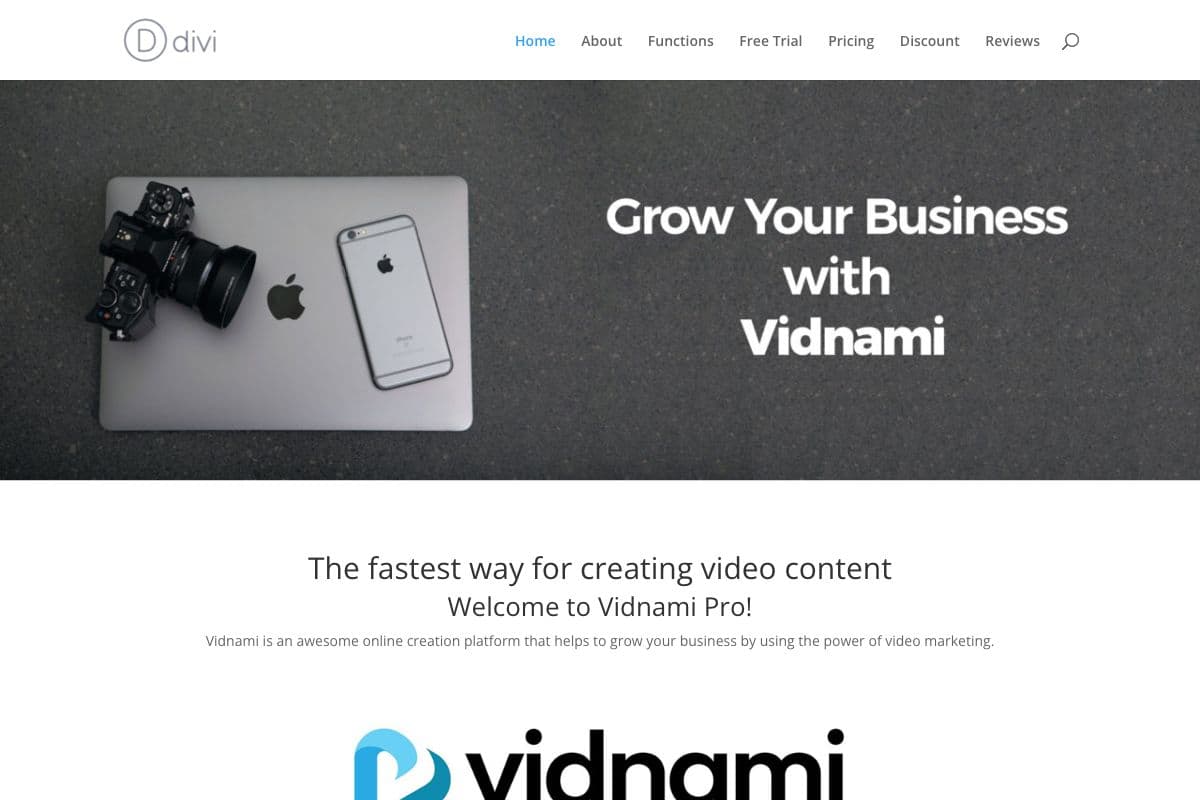 Vidnami Pro - The Fastest Way for Creating Video Content