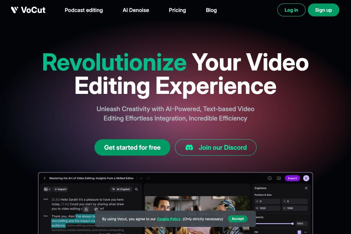 VoCut: Revolutionize Your Video Editing Experience