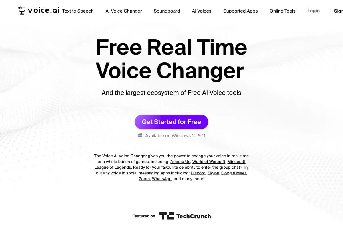 AI Voice Changer