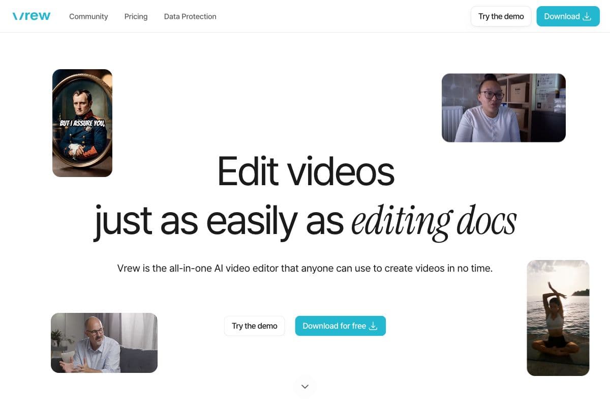 Vrew: AI Video Editor