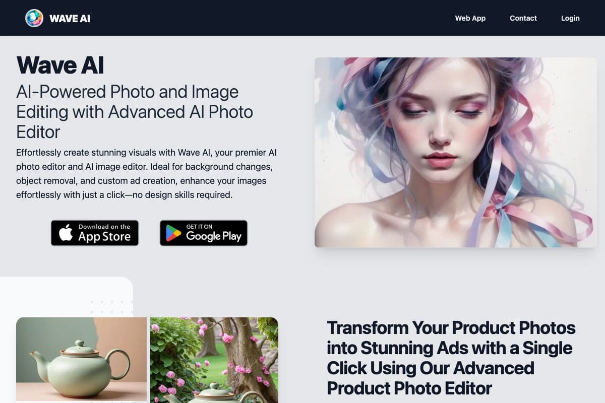 Wave AI - AI-Powered Photo and Image Editing