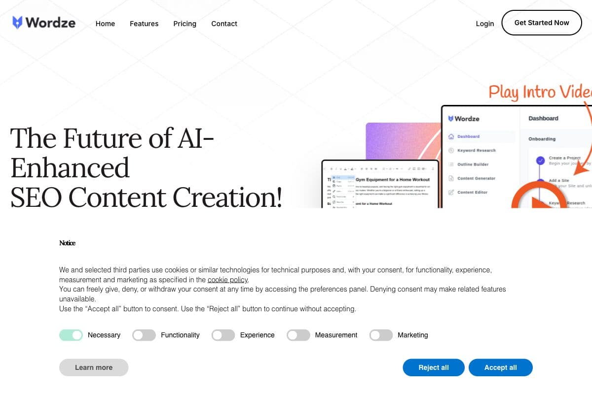 Wordze - AI-Enhanced SEO Content Creation Tool