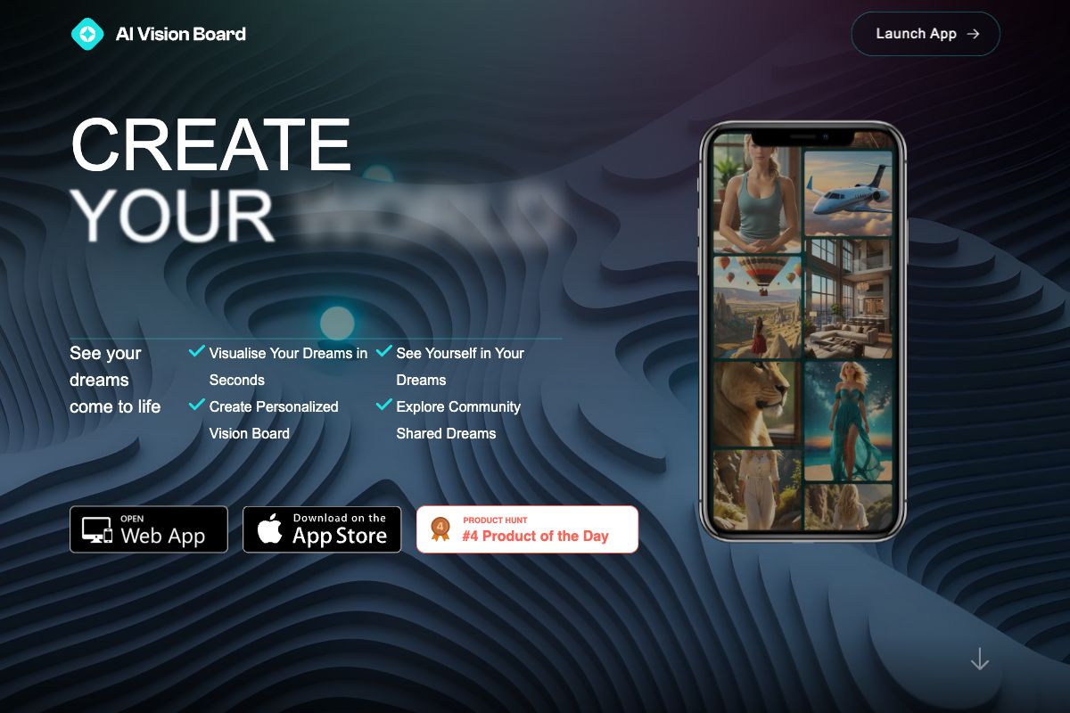 AI VisionBoard - Imagine Your World