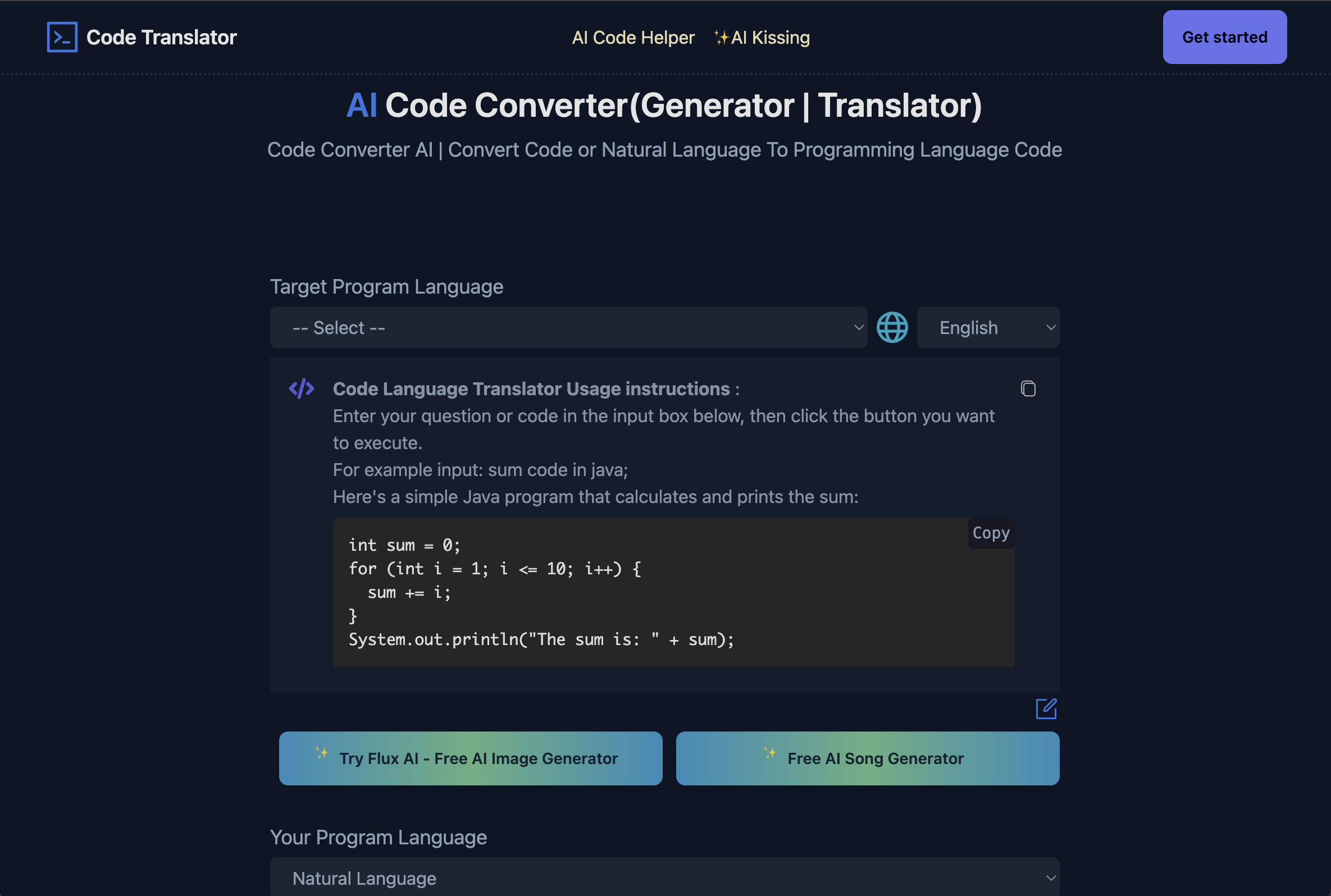 AI Code Convert | Code Converter AI