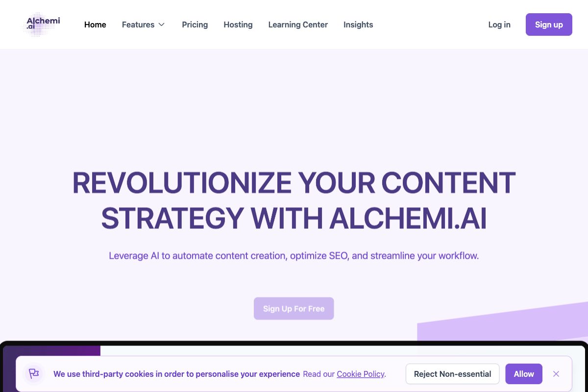 Alchemi.ai: Revolutionize Your Content Strategy