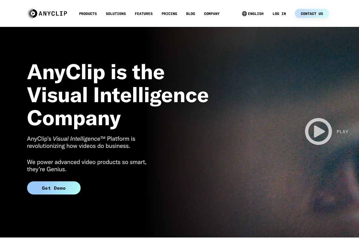 AnyClip Visual Intelligence Platform