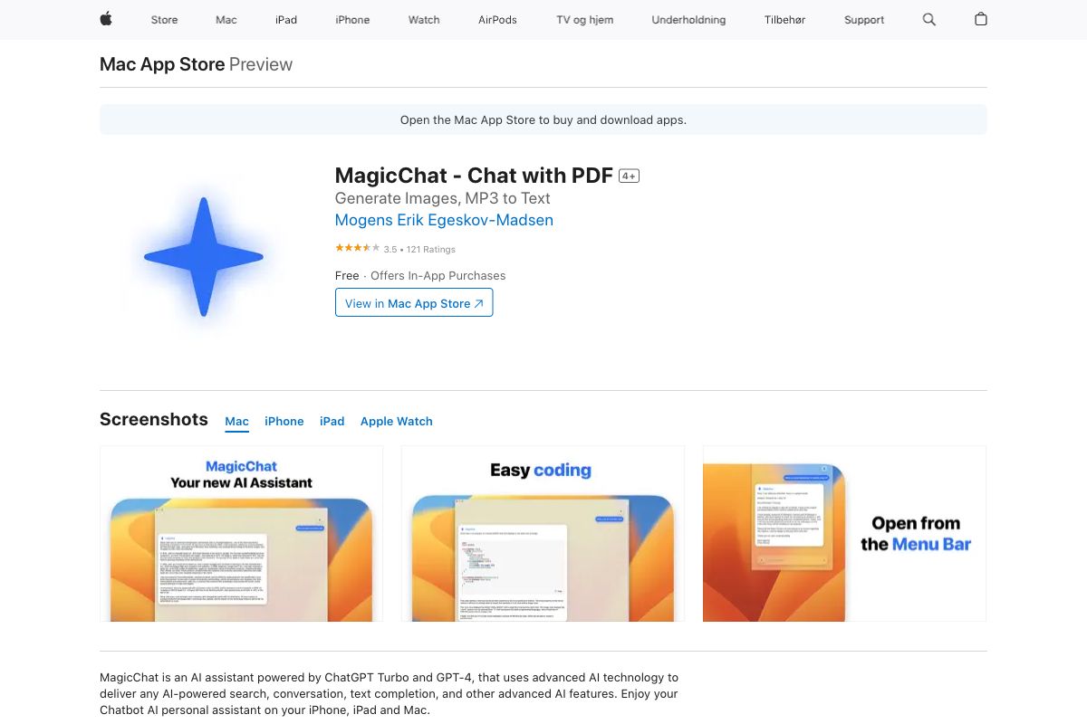 MagicChat - Chat with PDF 4+