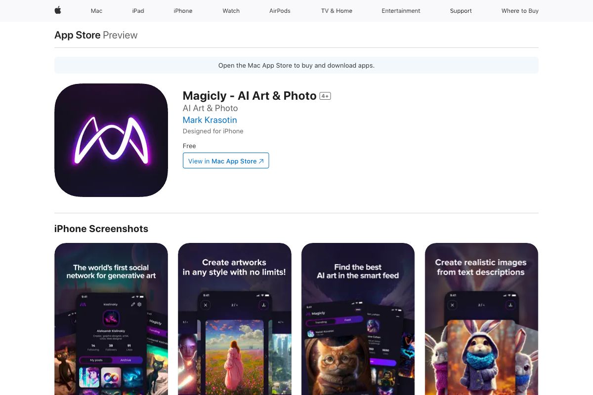 Magicly - AI Art & Photo