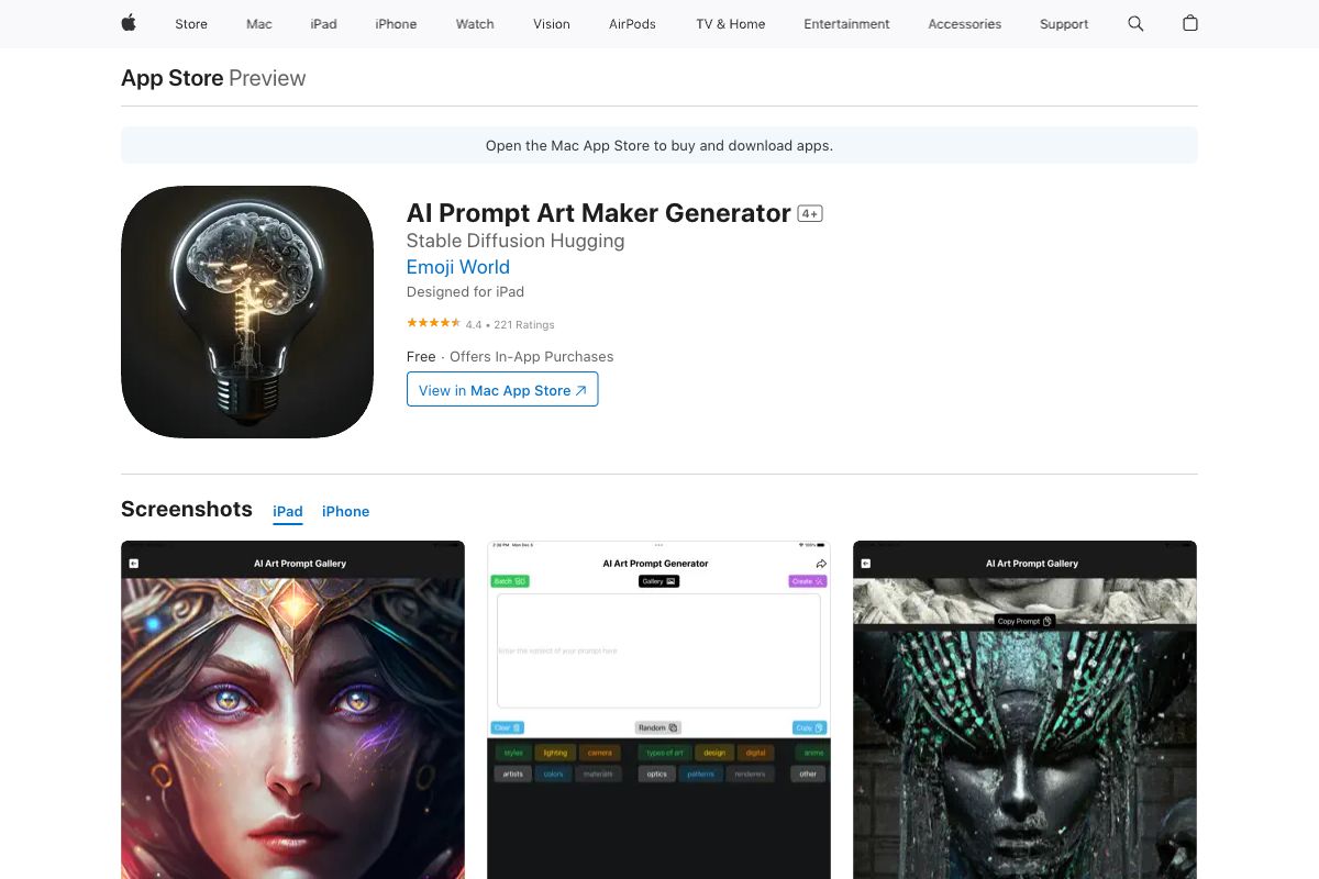 AI Prompt Art Maker Generator