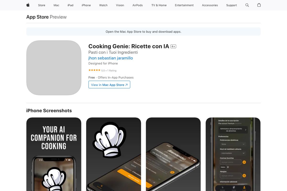 Cooking Genie: AI Recipe Maker