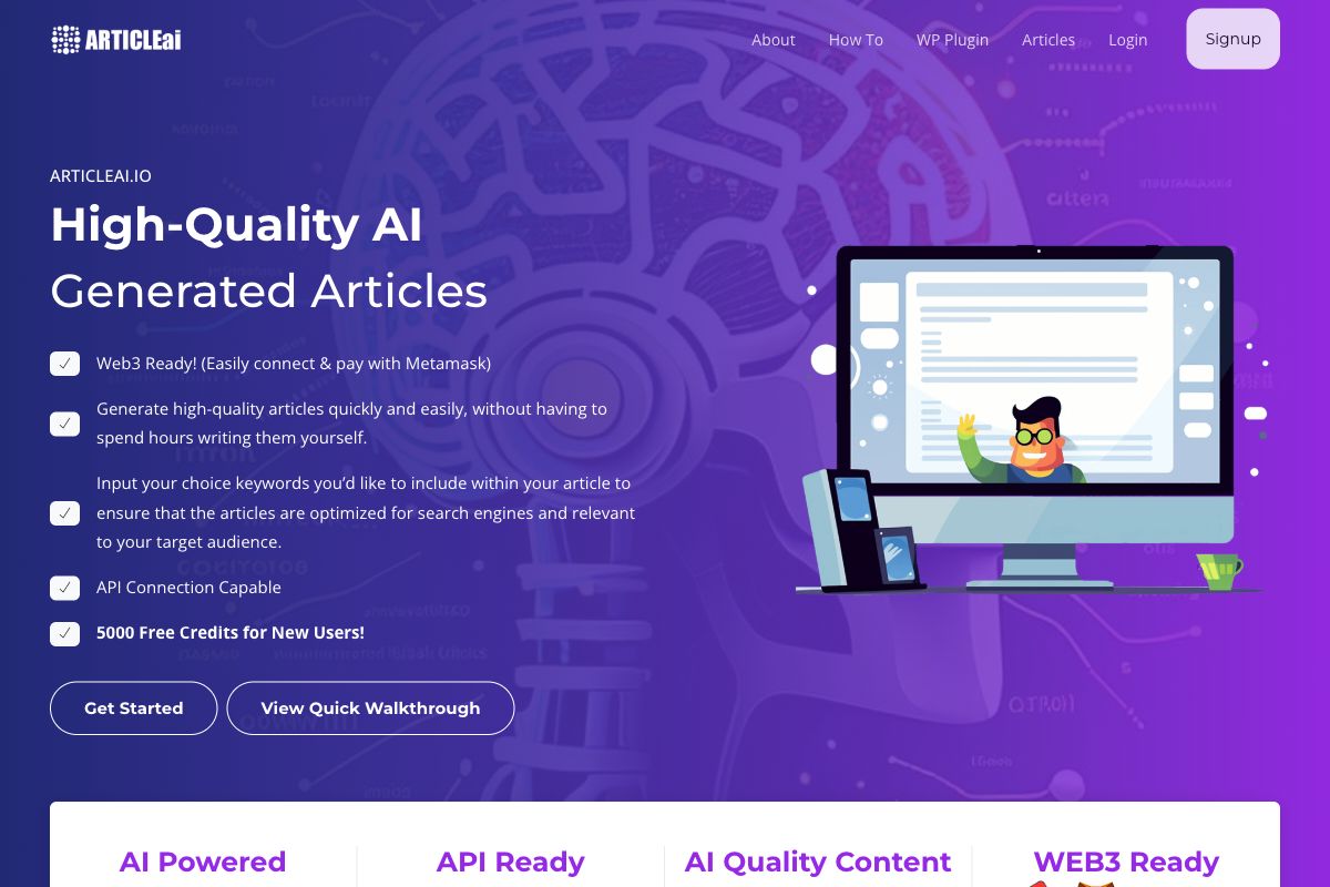 ArticleAI - AI-Powered Article Generator