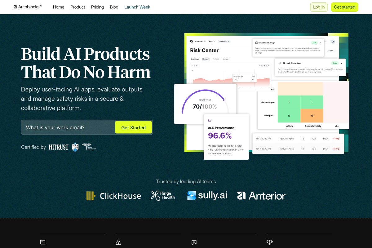 Autoblocks - Safe AI Development and Deployment Platform