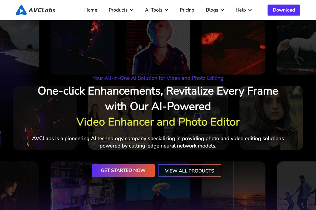 AVCLabs AI Video and Photo Editing Solutions