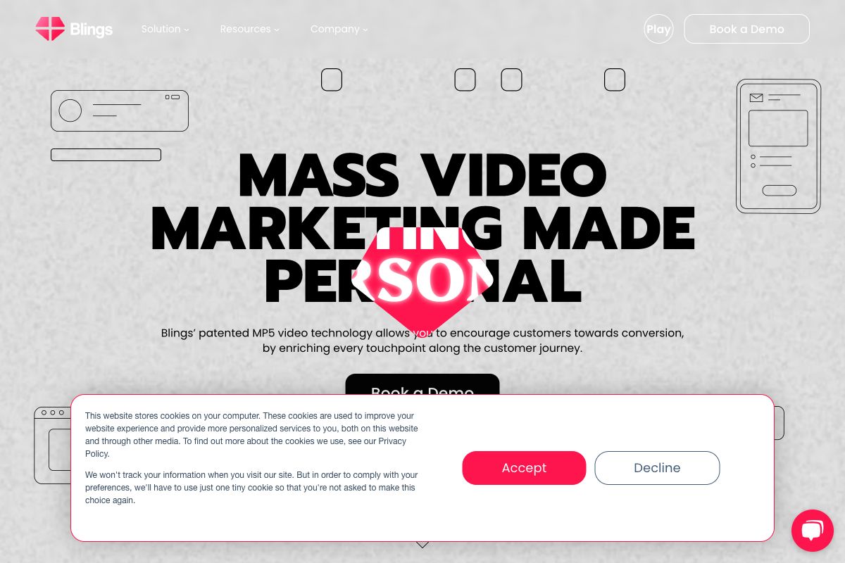 Blings.io: Personalized Video Marketing Solutions