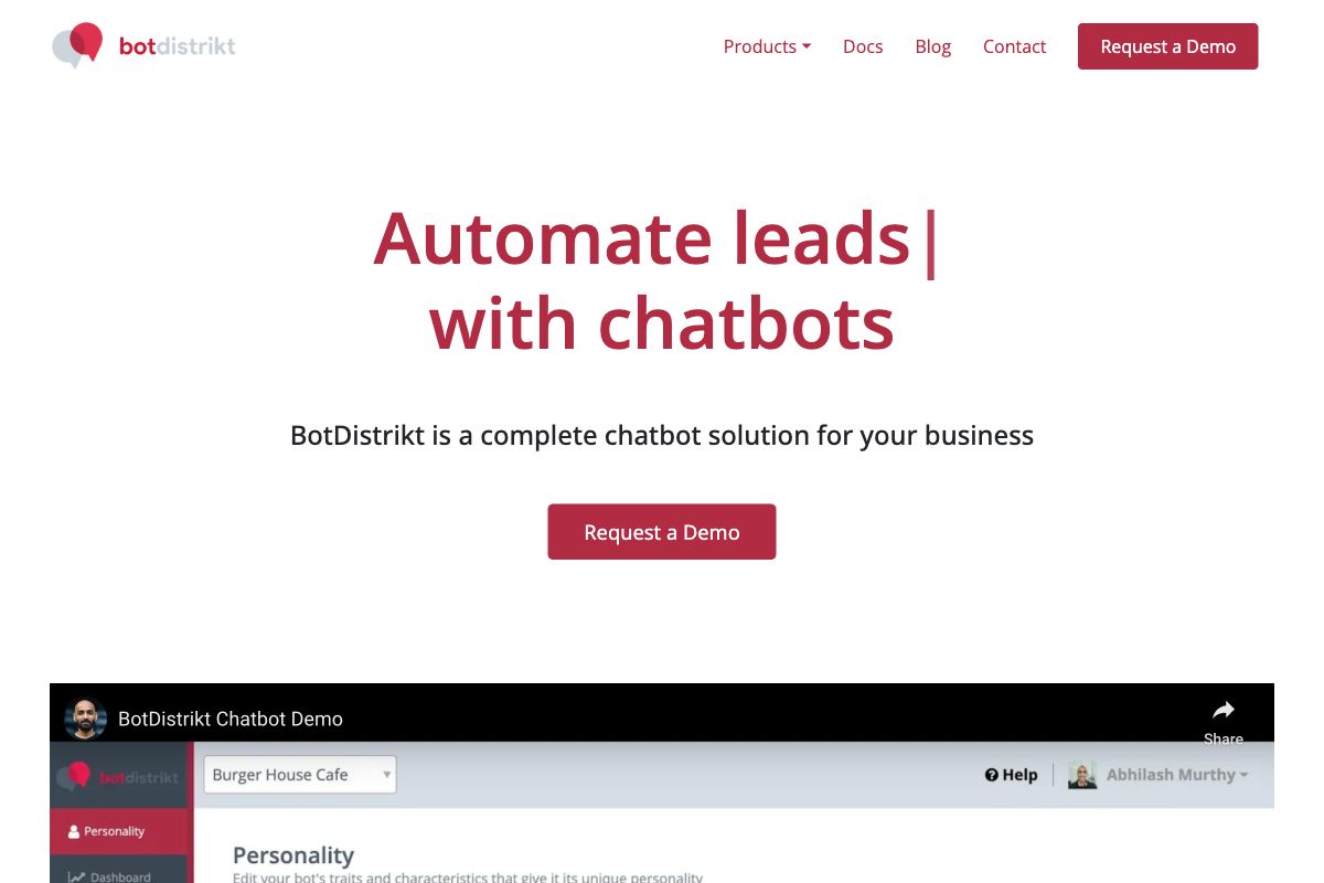 BotDistrikt - Complete Chatbot Solution