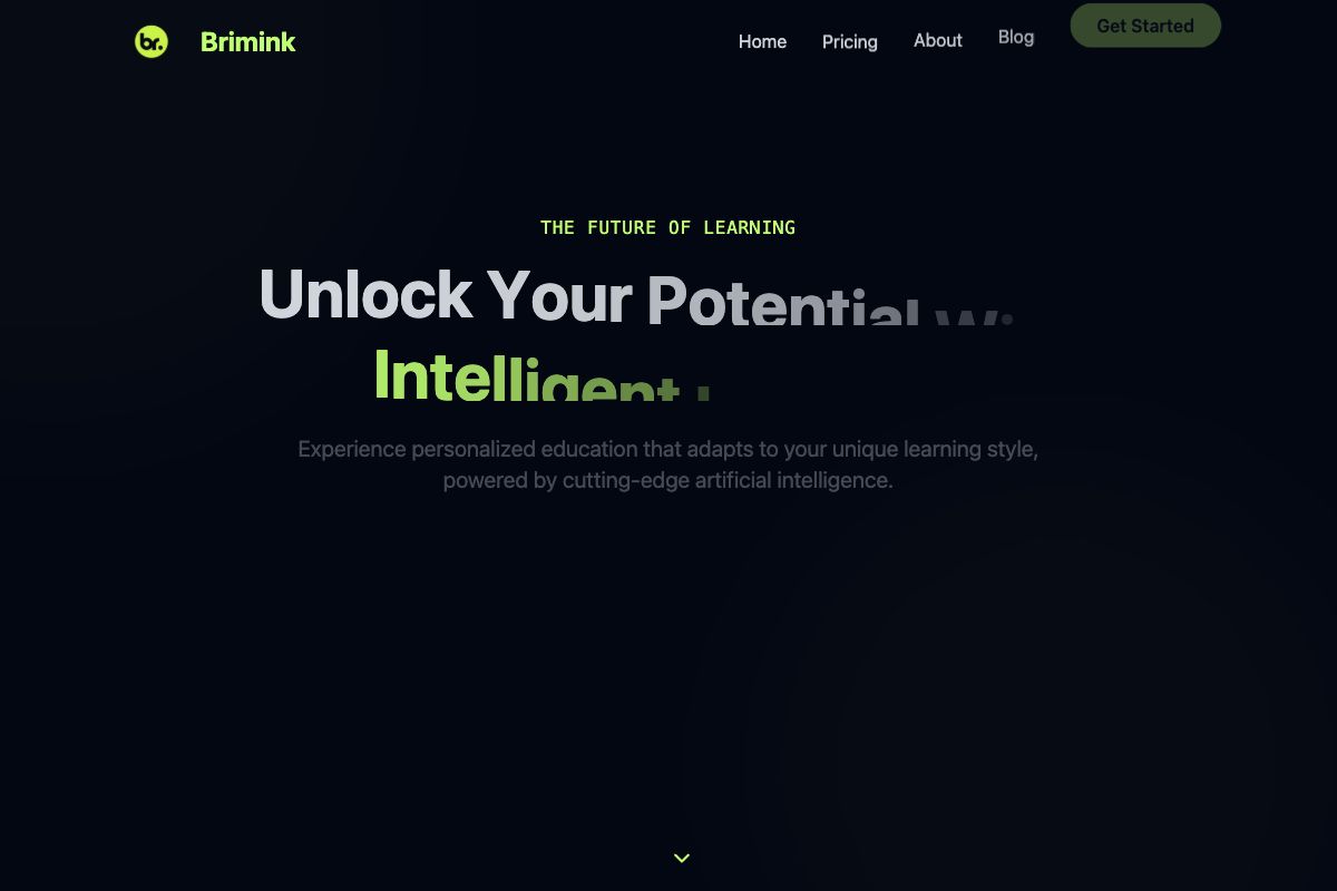 Brimink - Intelligent Learning Platform