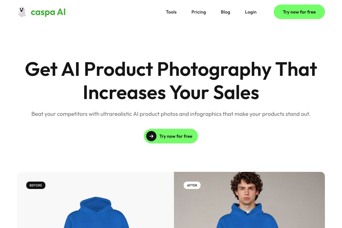 Caspa AI Product Photography