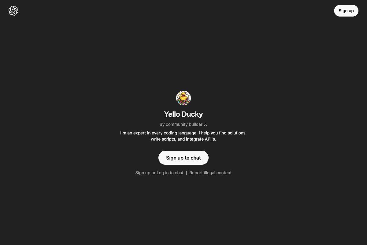 Yello Ducky - Expert Coding Assistance