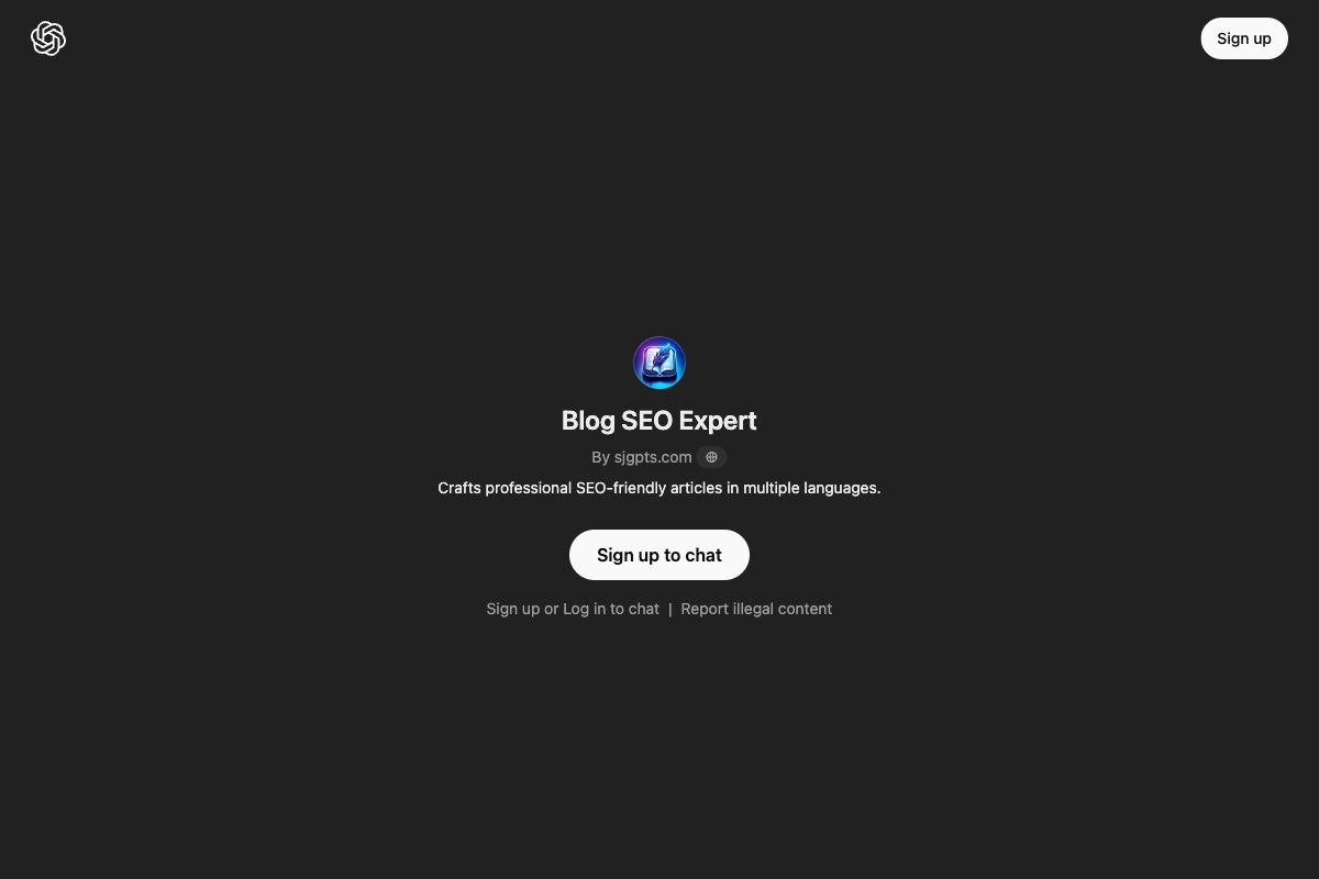 Blog SEO Expert by sjgpts.com